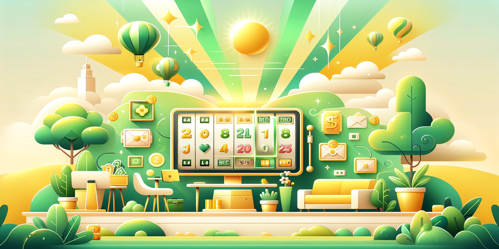 Promotional image for the 777x Game at Live! Social Casino showing the excitement of winning big!