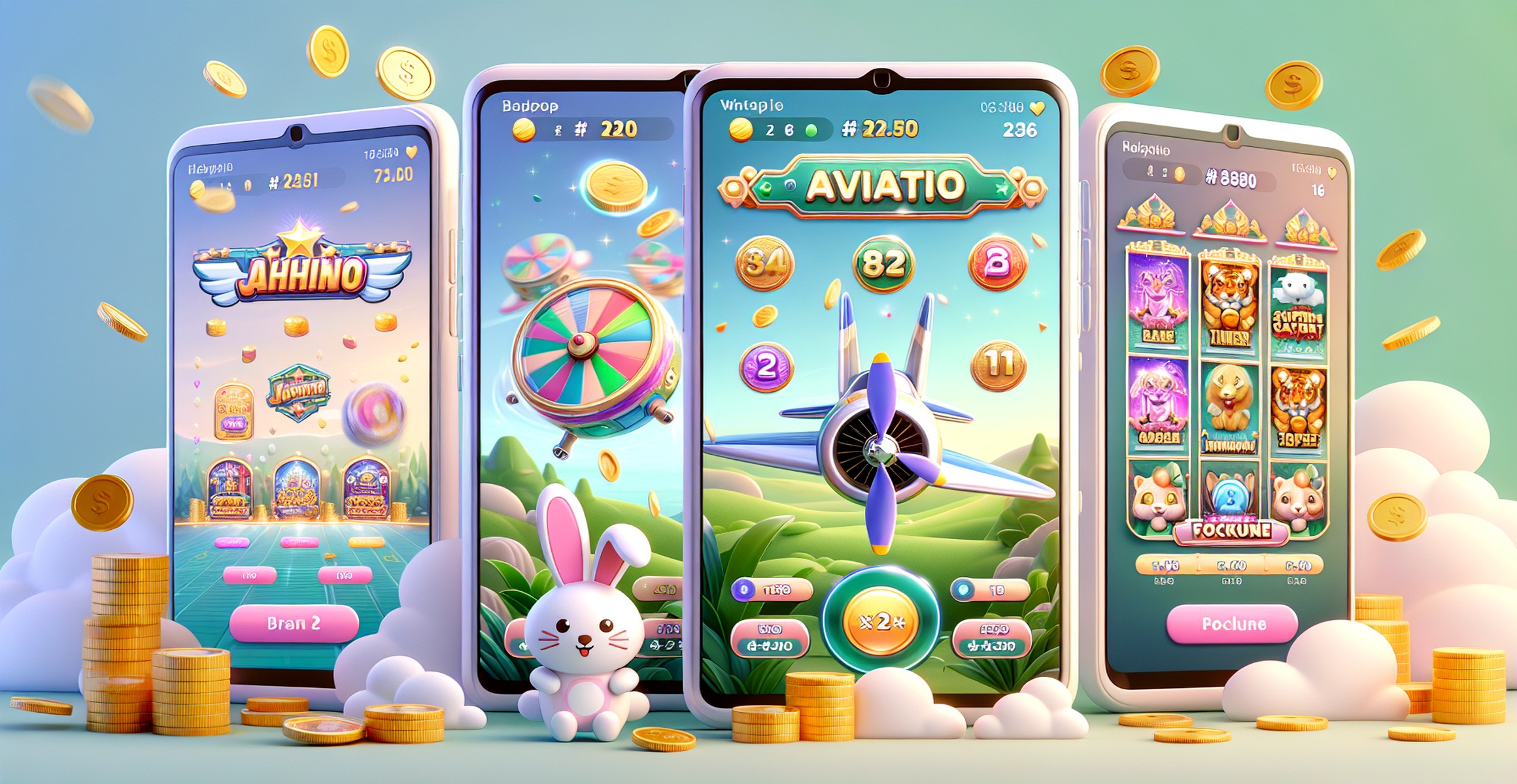 Aviator Flight game on Live! Social Casino, showcasing exciting gameplay